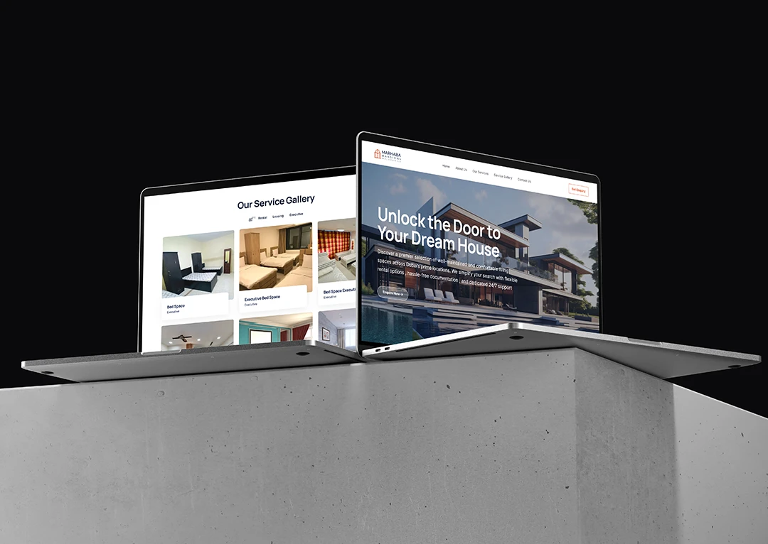 Marhaba Mansions website design