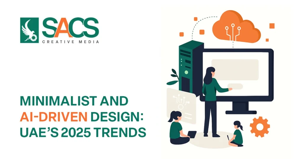 Minimalist AI-driven creative services and website design trends in UAE for 2025