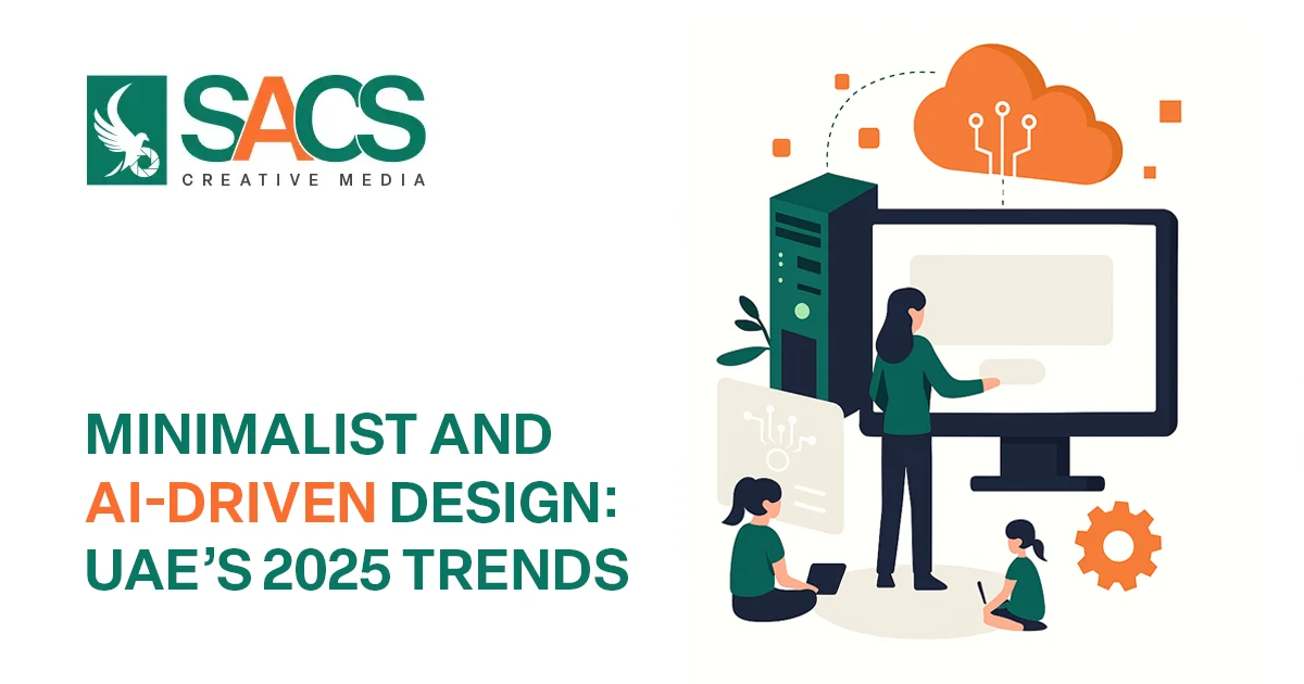 Minimalist AI-driven creative services and website design trends in UAE for 2025