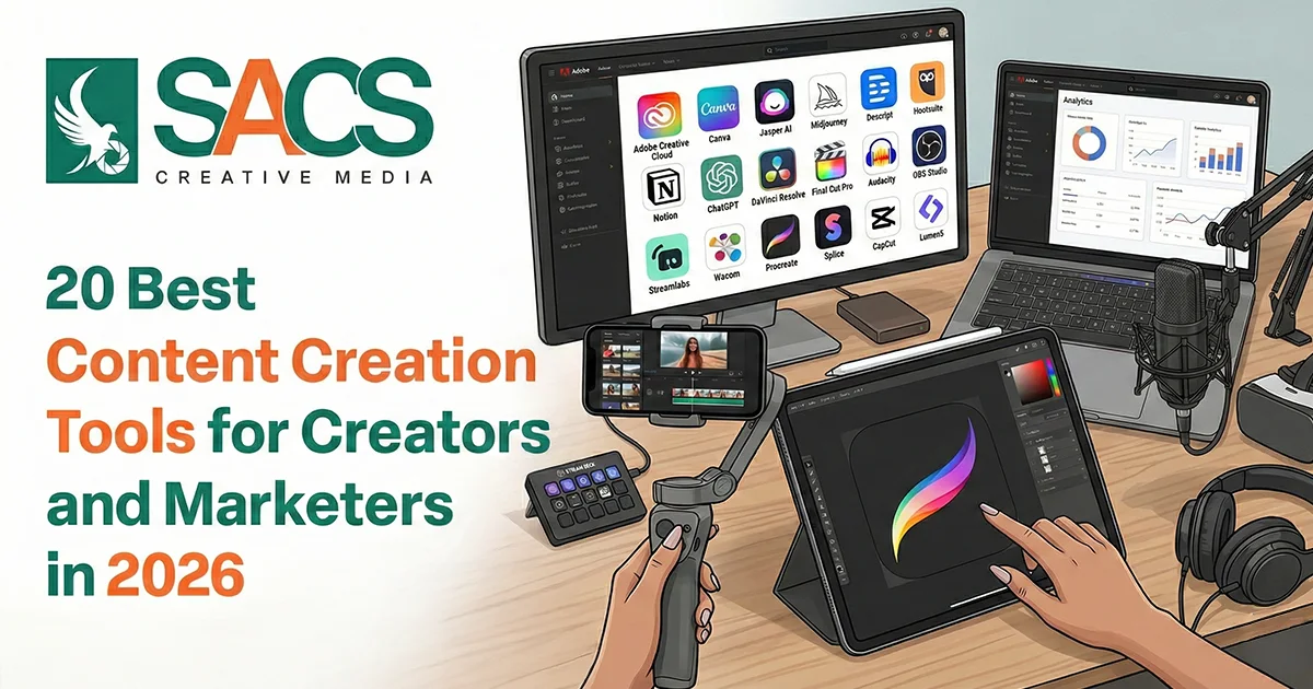 20 Best Content Creation Tools for Creators and Marketers
