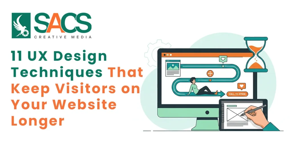 11 UX Design Techniques That Keep Visitors on Your Website Longer
