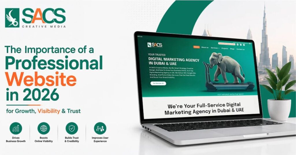 The Importance of a Professional Website in 2026 for Growth, Visibility & Trust