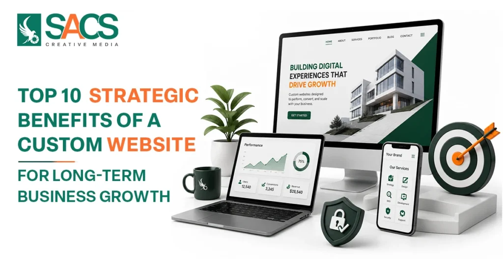 Top 10 Strategic Benefits of a Custom Website for Long-Term Business Growth