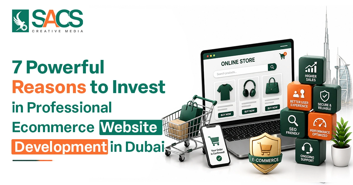 7 Powerful Reasons to Invest in Professional Ecommerce Website Development in Dubai