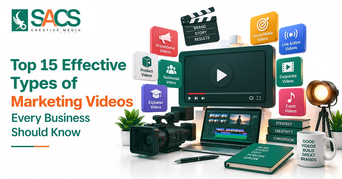 Top 15 Effective Types of Marketing Videos Every Business Should Know