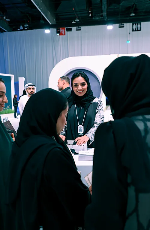 Corporate event covered in Dubai for Avitech by professional event photographers