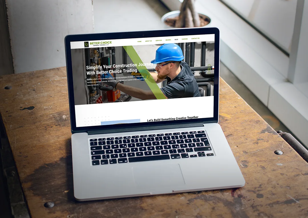 Custom website by SACS Creative  website company in Dubai & UAE